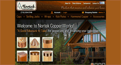 Desktop Screenshot of nortekcopperworks.com